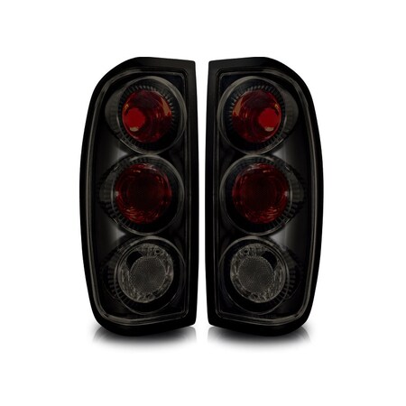 Winjet Altezza Tail Lights - Black / Smoke CTWJ-0043-BS